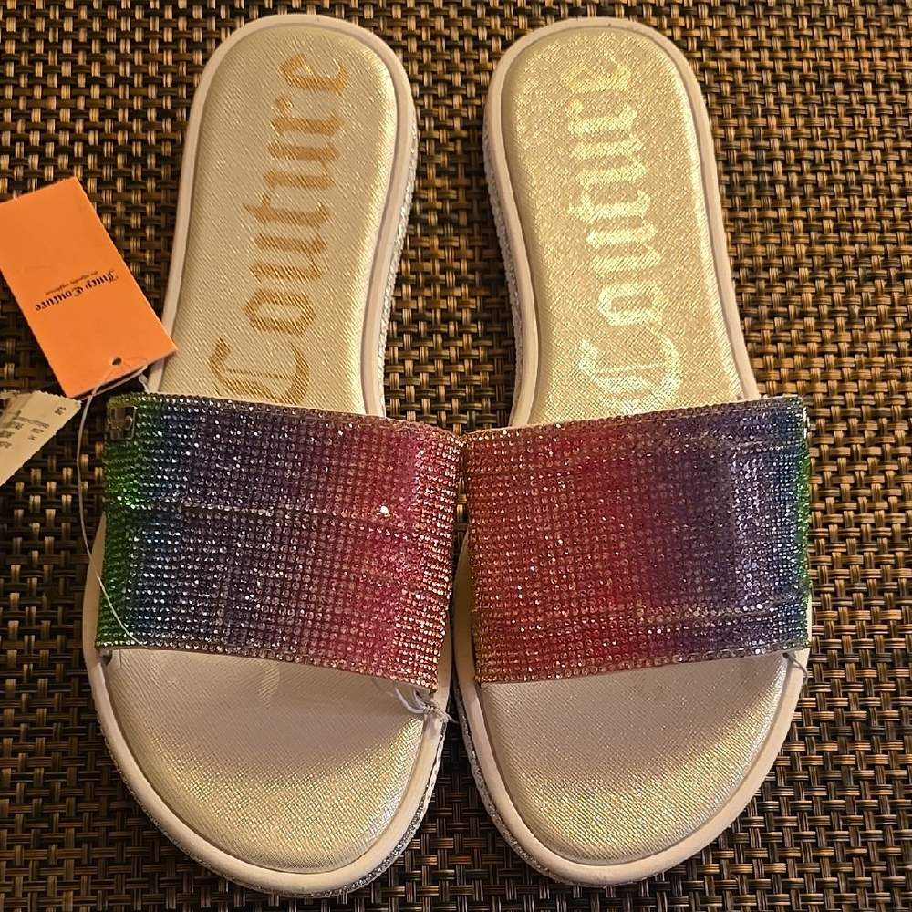 Juicy Couture Multicolor Slide Sandals